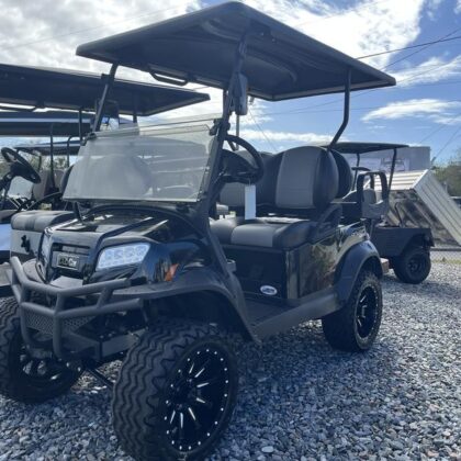 Metallic Tuxedo Black 2025 Club Car® Onward® Lifted 4 Passenger HP Lithium