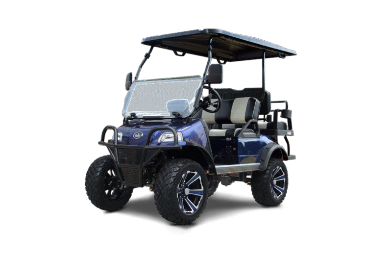 Navy Blue Evolution Forester Golf Cart