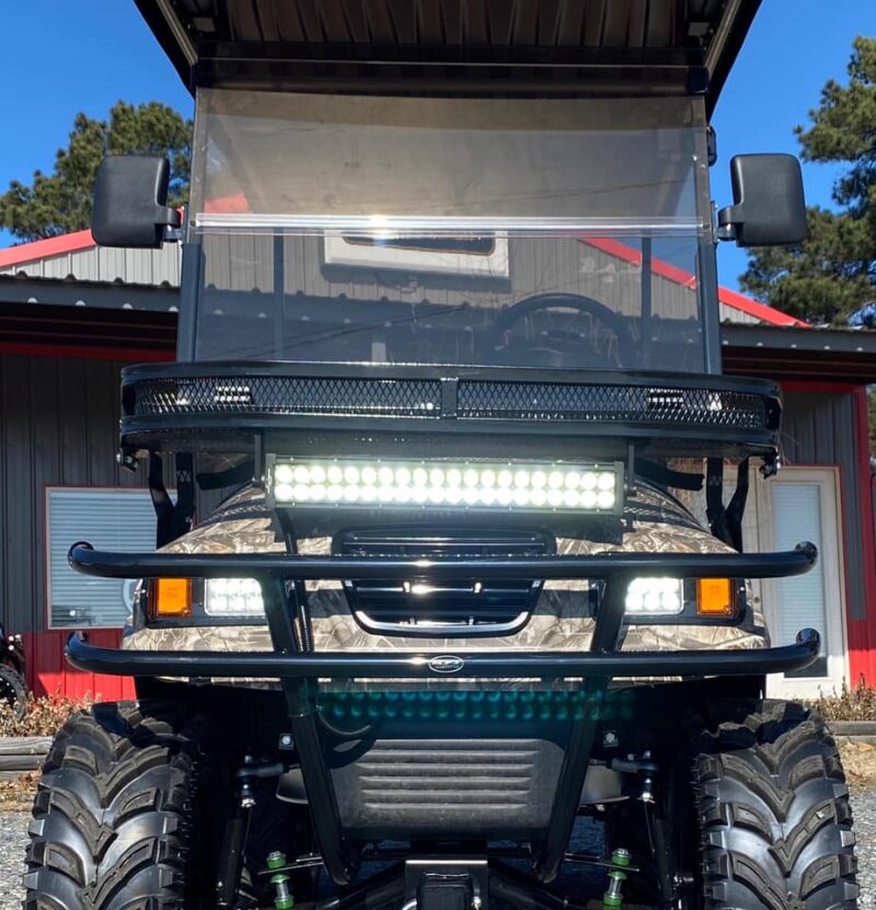 2021 Real Tree Edition Phantom Hunter Club Car Villager V4L Electric 48V Lifted Golf - Image 11