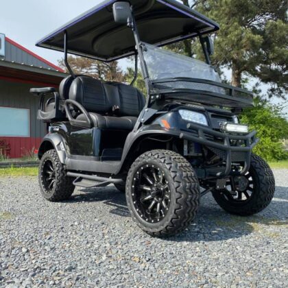 New Dark Knight Special Edition Club Car Onward 4 Passenger Lifted