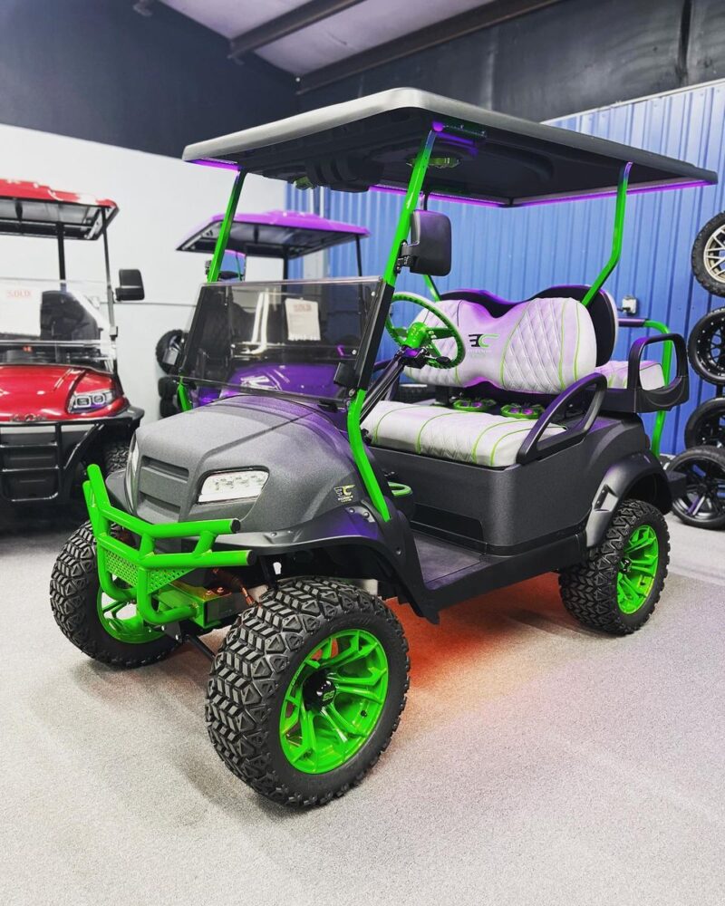 Modified Dirty Black 2022 Club Car Onwards