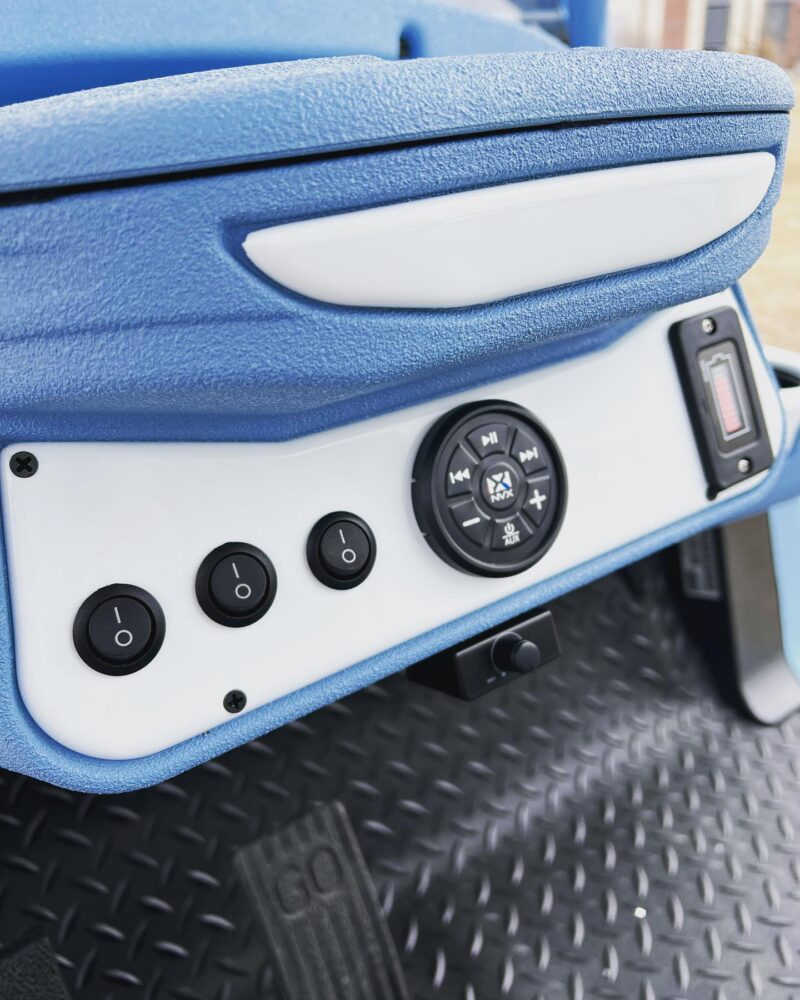 Modified Sky Blue 2022 Club Car Onwards - Image 3