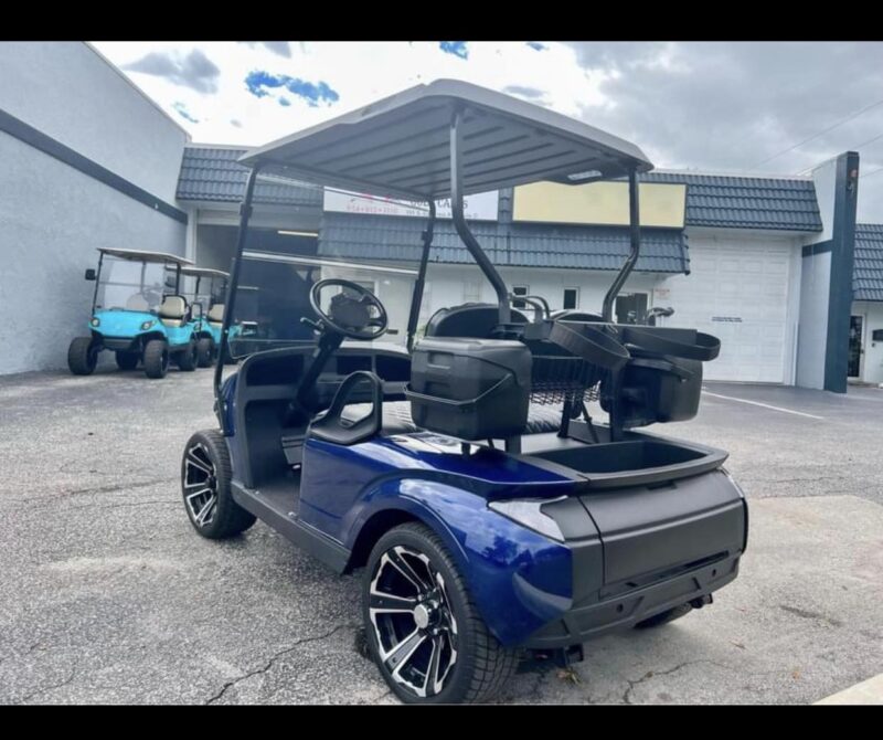 2023 BLUE EZGO TXT Elite Golf Cart - Image 5