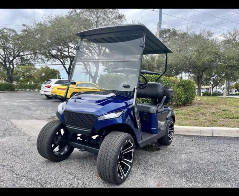 2023 BLUE EZGO TXT Elite Golf Cart - Image 4