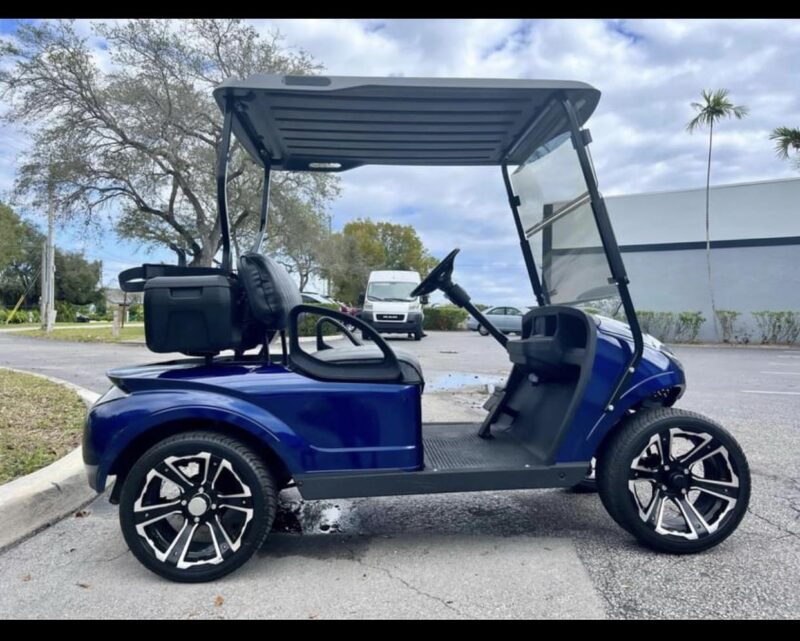 2023 BLUE EZGO TXT Elite Golf Cart - Image 8
