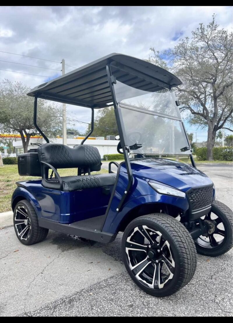 2023 BLUE EZGO TXT Elite Golf Cart - Image 7