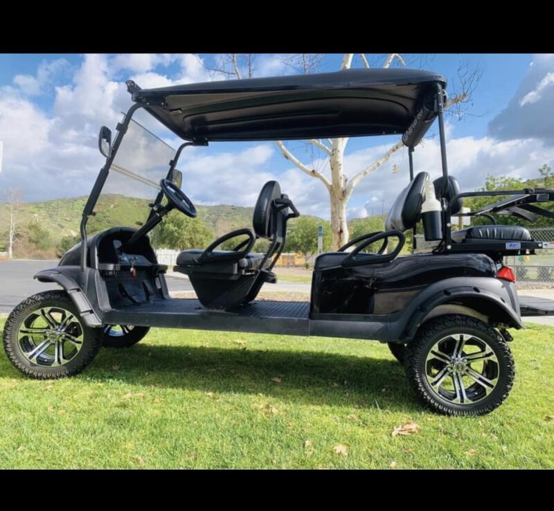 Black 2014 Club car Precedent 6 Seats - Image 3
