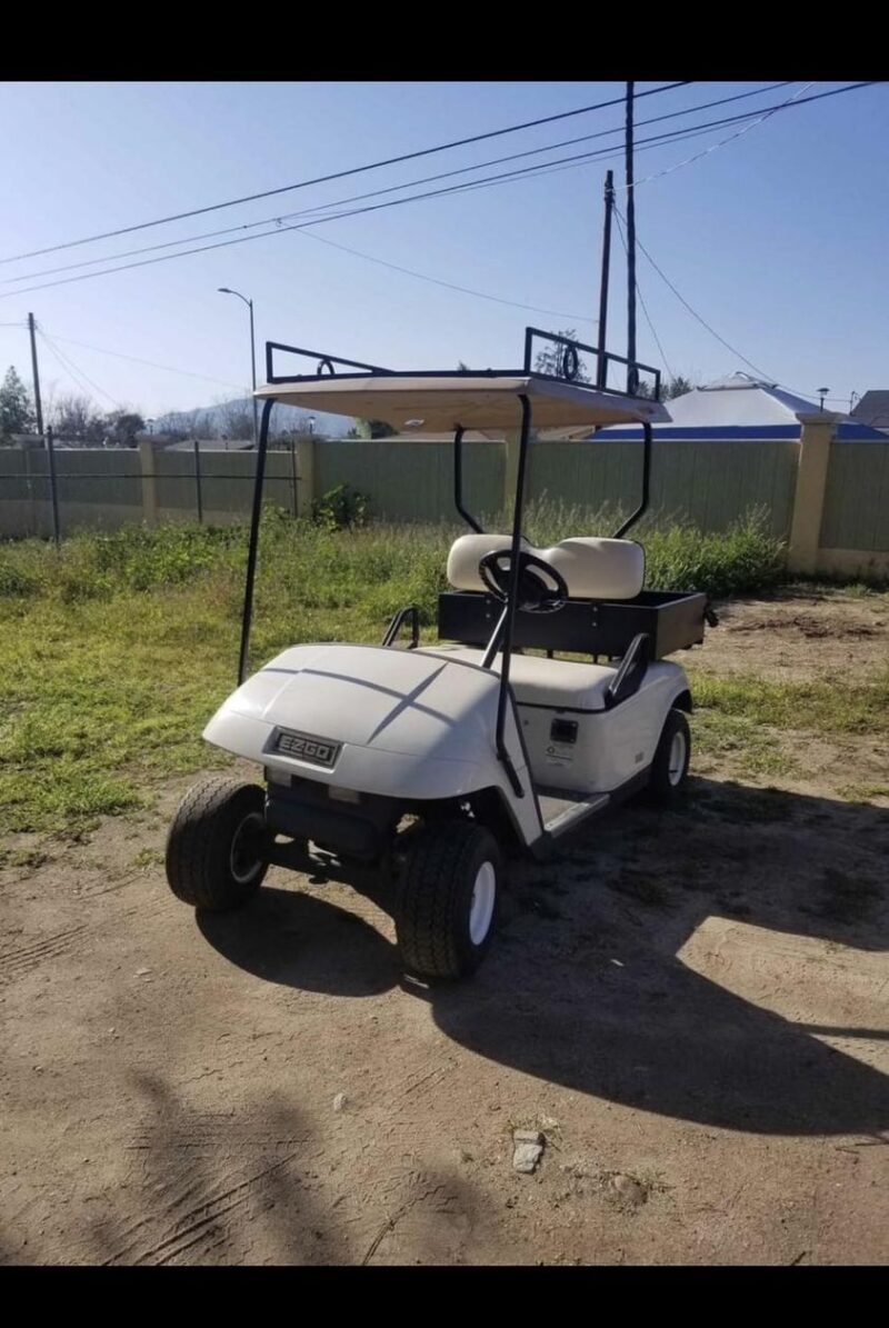 White 2006 Ez Go Txt golf cart - Image 14