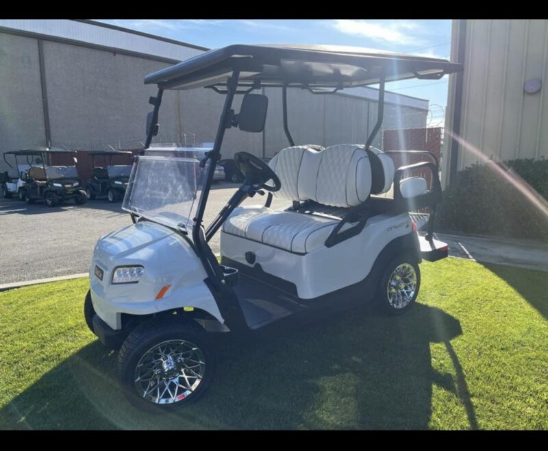 Ice White Club Car Onward HP Electric 4 Passenger - Image 2
