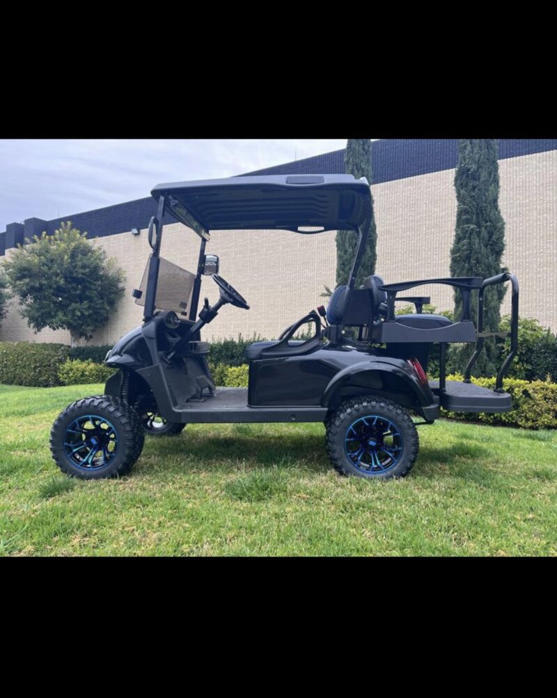 Black 2017 Newly Refurbished Ezgo Electric Rxv Lifted - Image 6