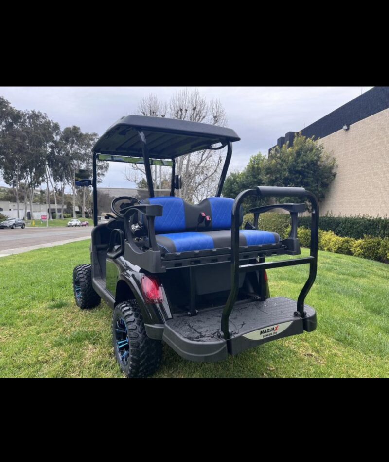 Black 2017 Newly Refurbished Ezgo Electric Rxv Lifted - Image 5