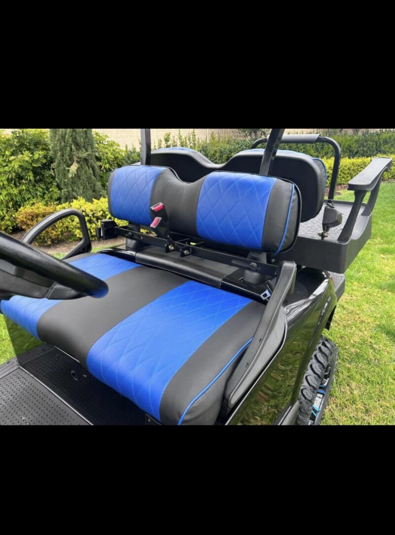 Black 2017 Newly Refurbished Ezgo Electric Rxv Lifted - Image 3