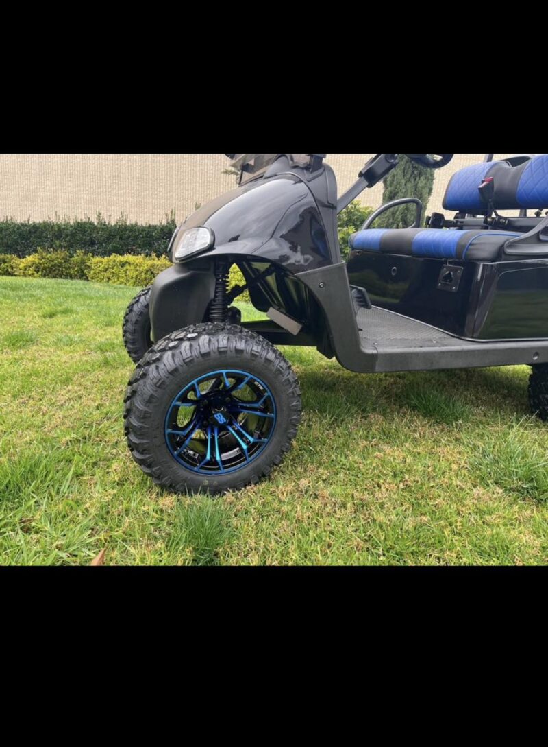 Black 2017 Newly Refurbished Ezgo Electric Rxv Lifted - Image 2