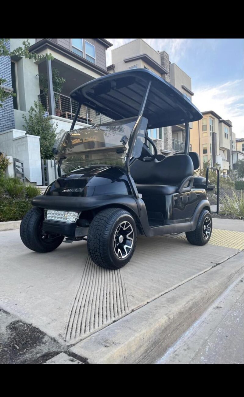 Black 2010 Club Car Precedent Golf Cart - Image 3