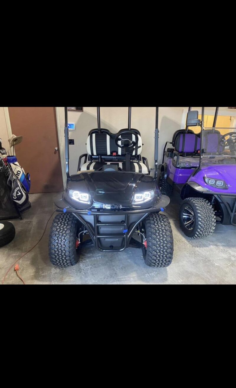 Black Golf Cart 2022 Icon - Image 5