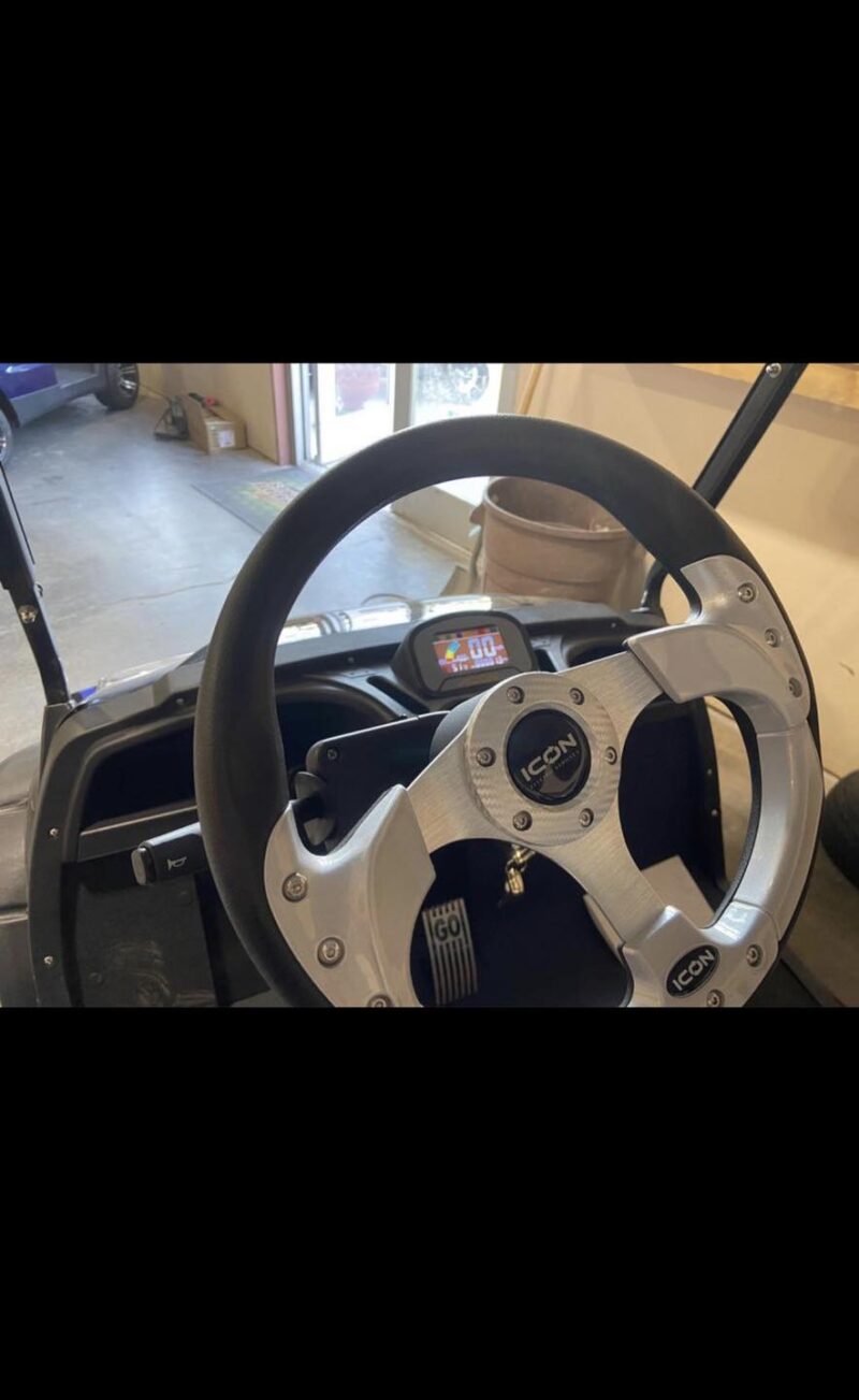 Black Golf Cart 2022 Icon - Image 6
