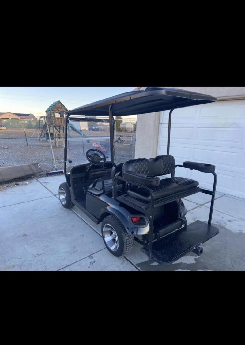 Black Golf Cart 2020 EZGO - Image 3