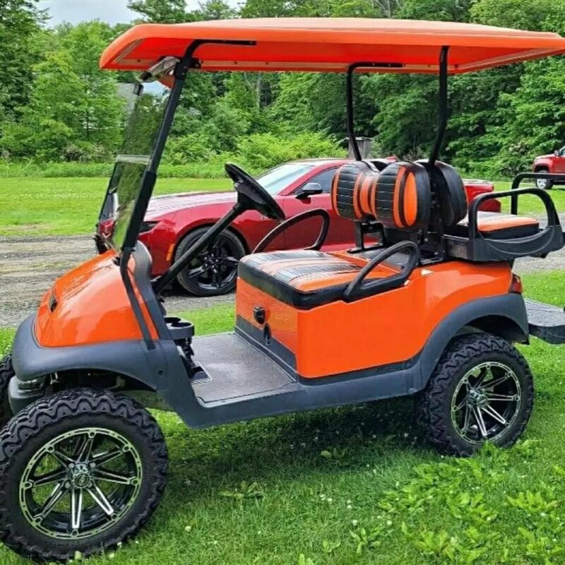 Orange 2016 CLUB CAR PRECEDENT ELECTRIC - Image 8