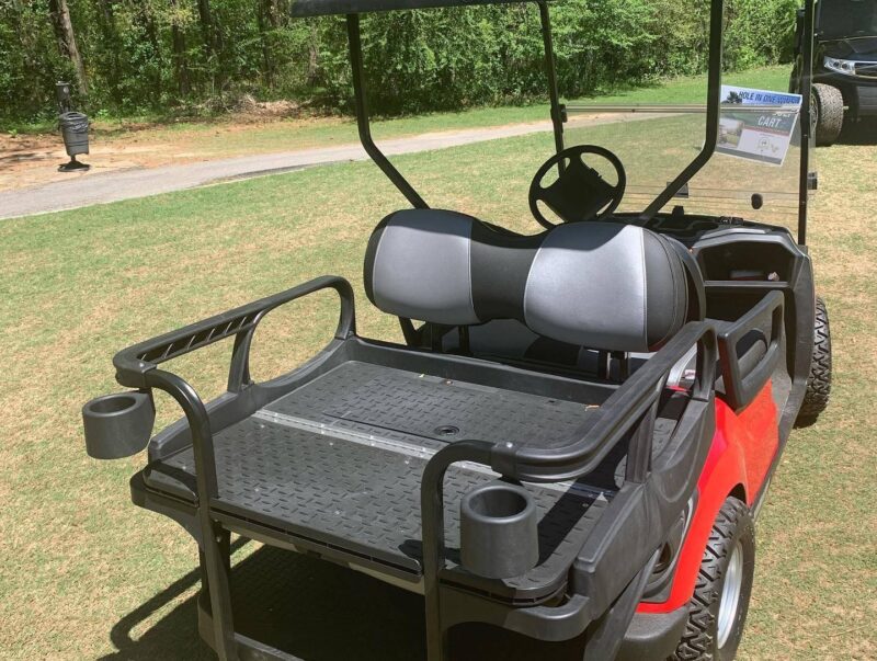 Red 2017 Gas Yamaha Cart - Image 4