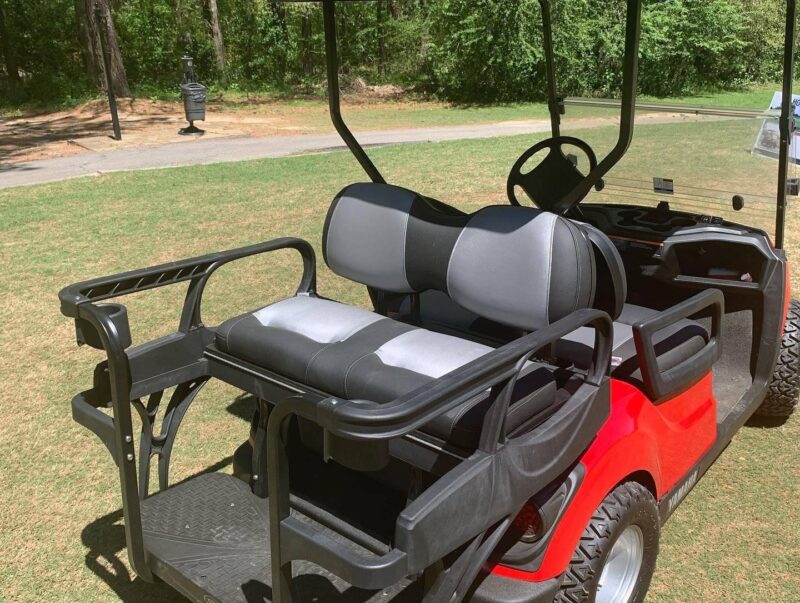 Red 2017 Gas Yamaha Cart - Image 5
