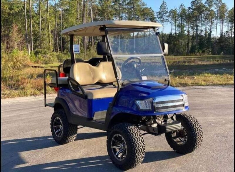 RED 2017 Alpha body Club Cart Precedent 48v