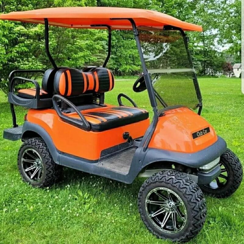 Orange 2016 CLUB CAR PRECEDENT ELECTRIC - Image 4