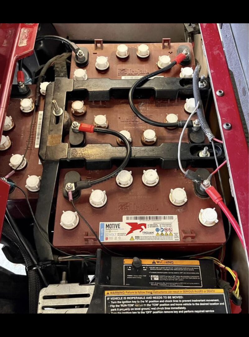 RED 2010 EZGO Golf Cart RXV 48volt - Image 13