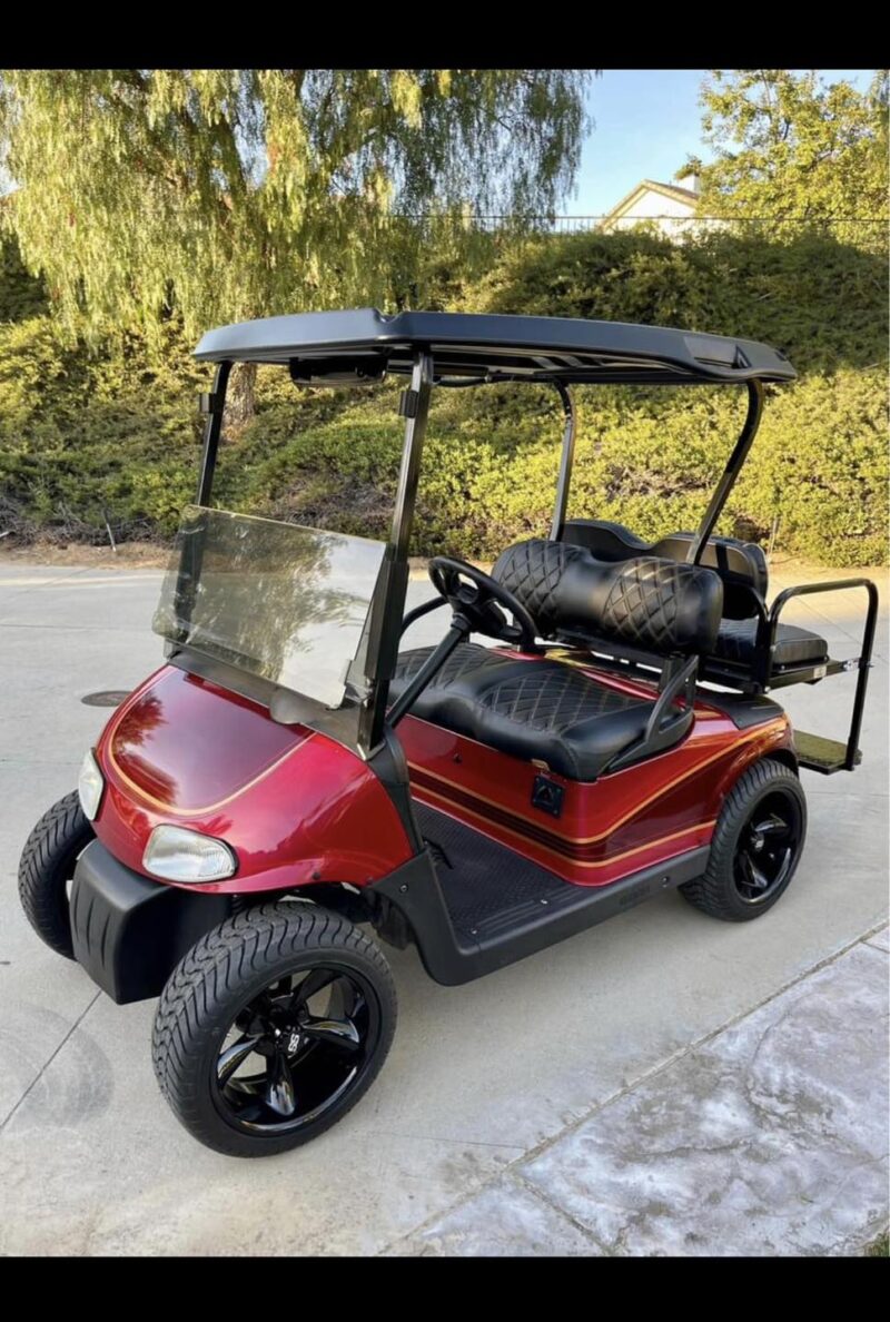 RED 2010 EZGO Golf Cart RXV 48volt - Image 12