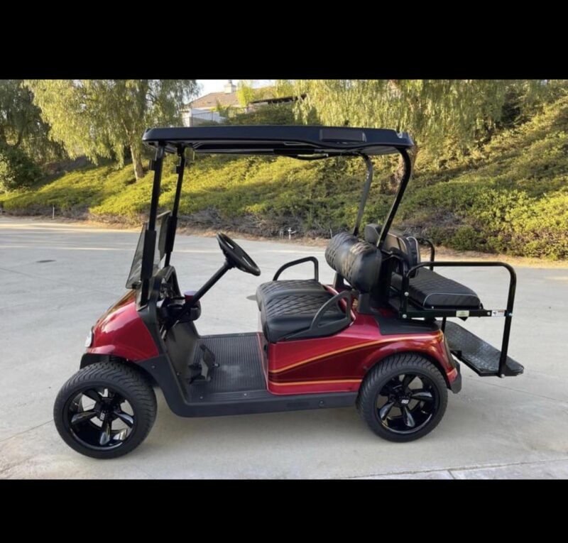 RED 2010 EZGO Golf Cart RXV 48volt - Image 3