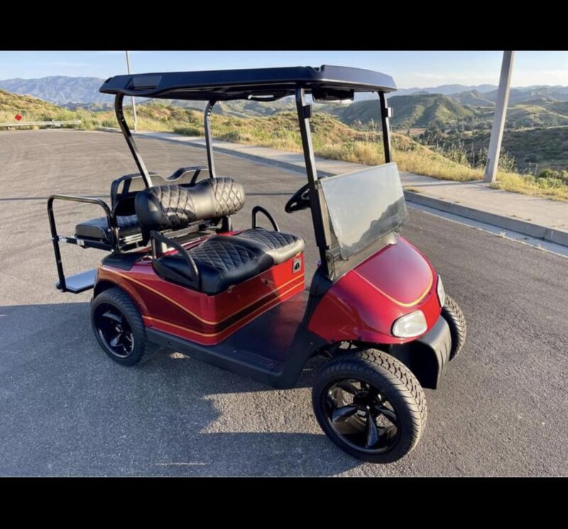 RED 2010 EZGO Golf Cart RXV 48volt - Image 11