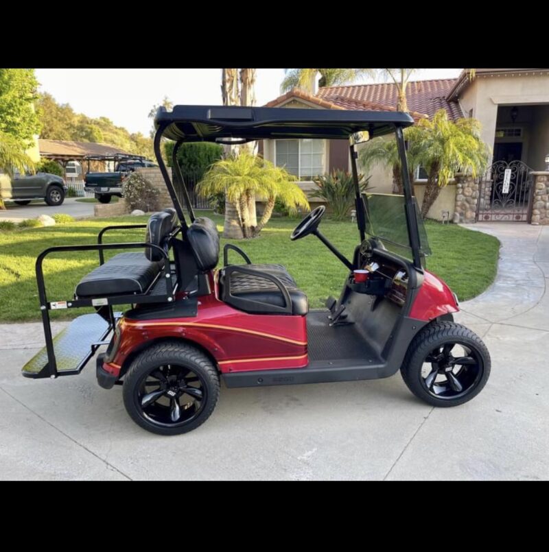 RED 2010 EZGO Golf Cart RXV 48volt - Image 7