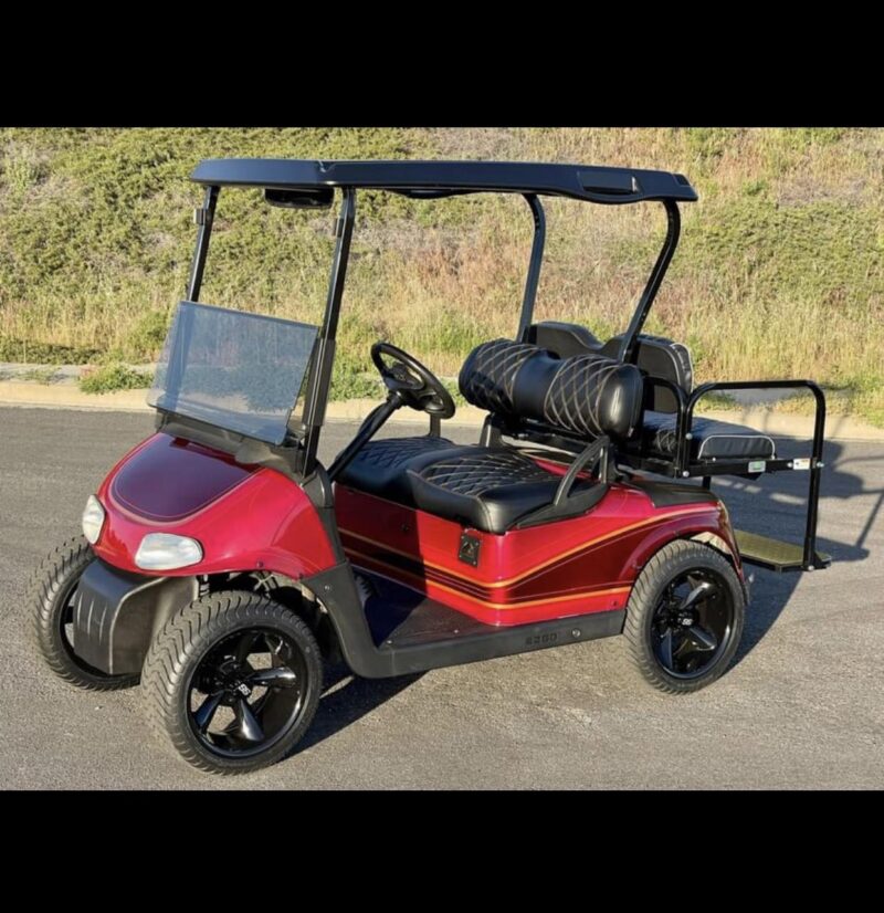 RED 2010 EZGO Golf Cart RXV 48volt - Image 10