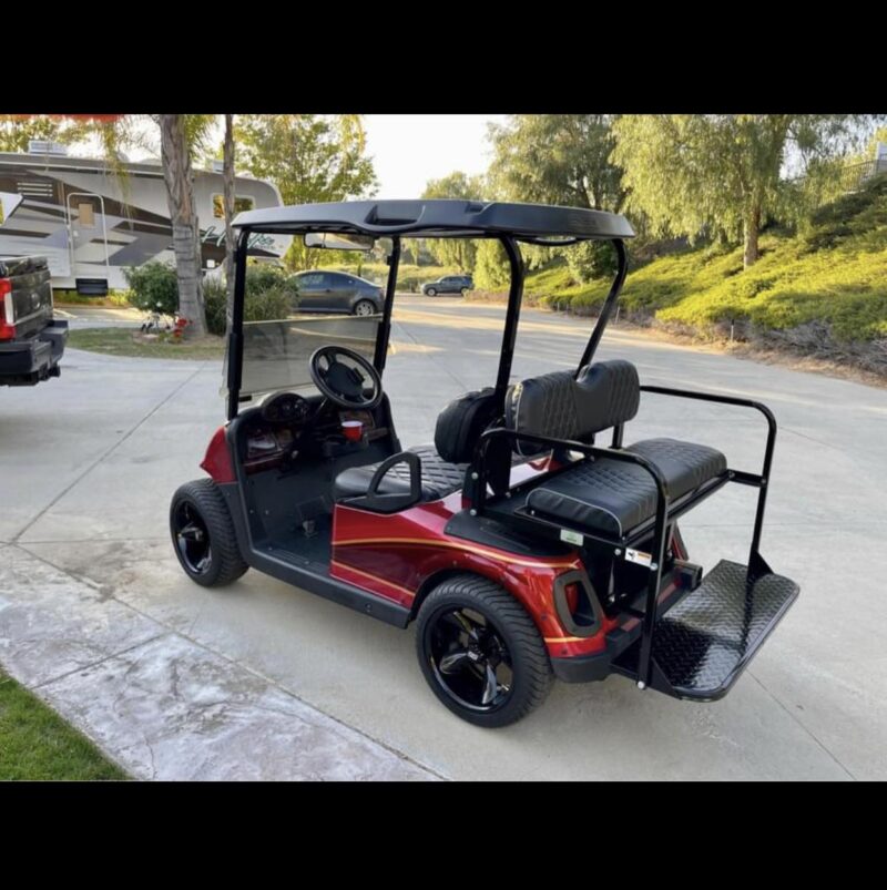 RED 2010 EZGO Golf Cart RXV 48volt - Image 4