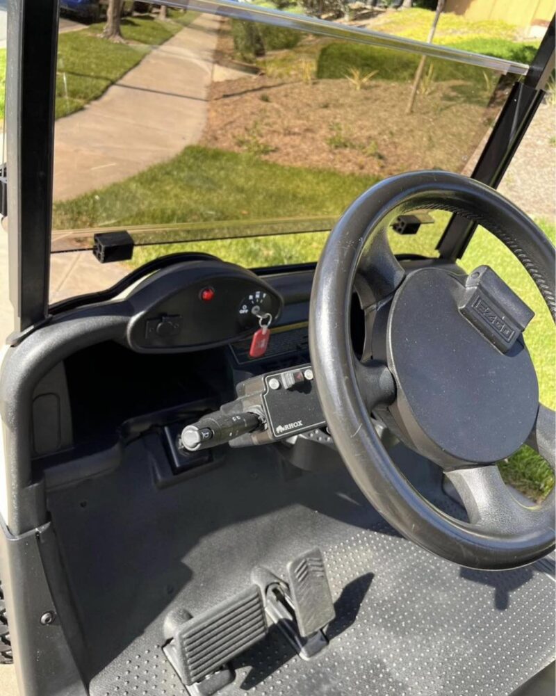 CREAM WHITE 2009 EZGO RXV Golf Cart - Image 8