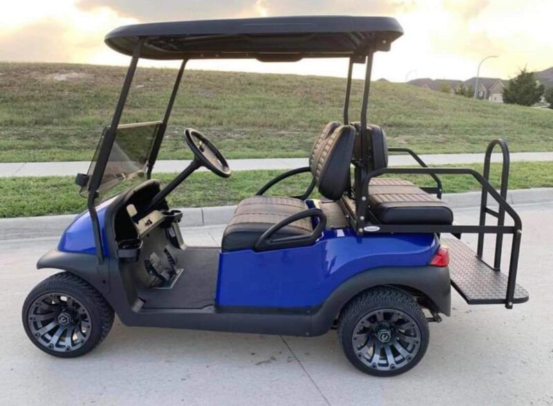 BLUE 2015 Club Car Precedent Golf Cart 48volt - Image 4