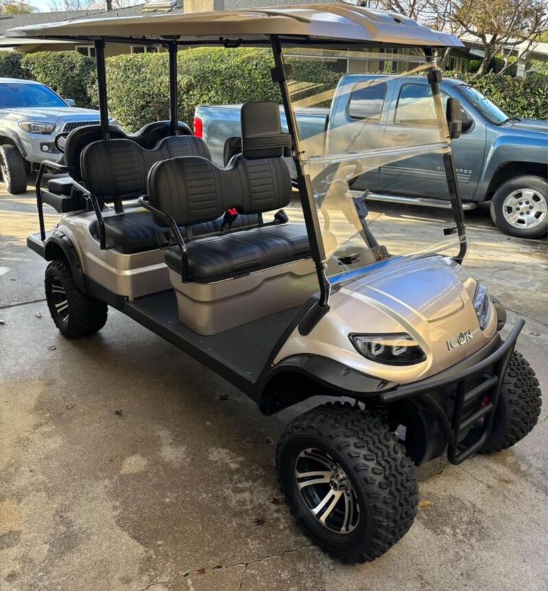 2023 Icon 6 seater Lifted Golf Cart - Street Legal - Image 8