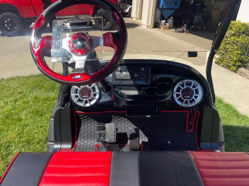 Completely Restored Red 2019 Club Car Precedent - Image 4