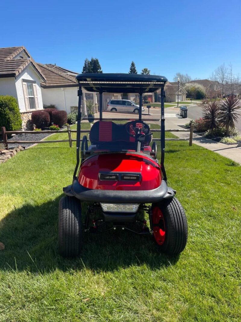 Completely Restored Red 2019 Club Car Precedent - Image 3
