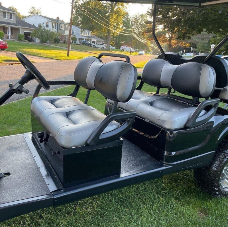 Black Yamaha G29 Gas powered 6 passenger golf cart - Image 5