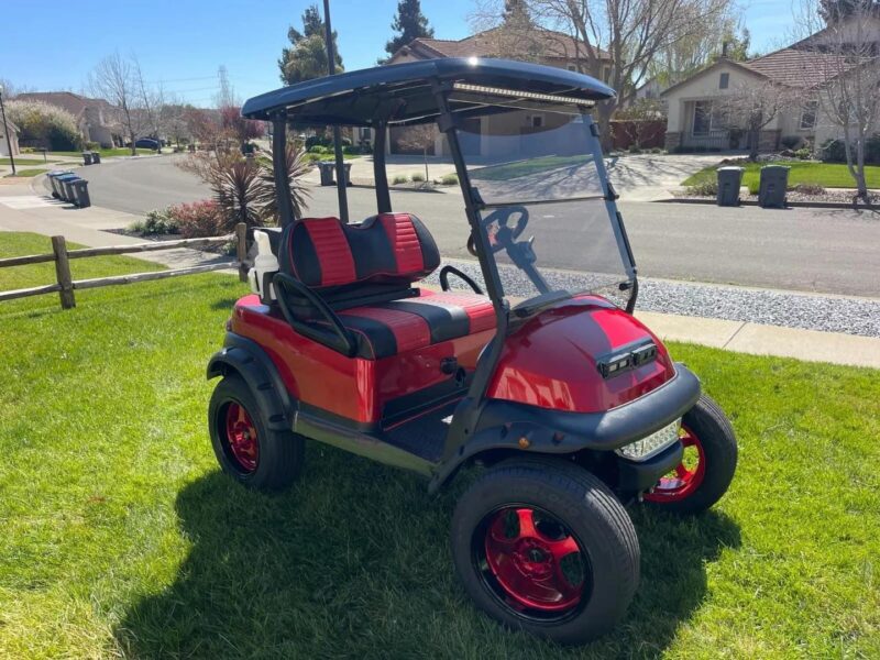 Completely Restored Red 2019 Club Car Precedent - Image 5