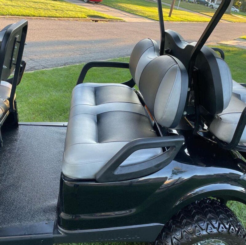 Black Yamaha G29 Gas powered 6 passenger golf cart - Image 3