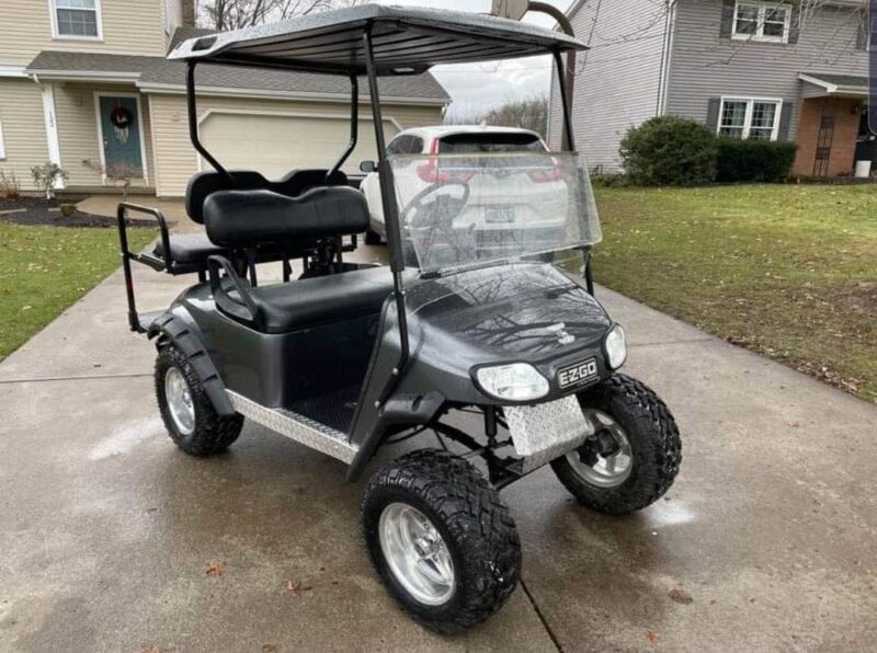 Ash Ezgo TXT Electric Golf Cart - Image 9