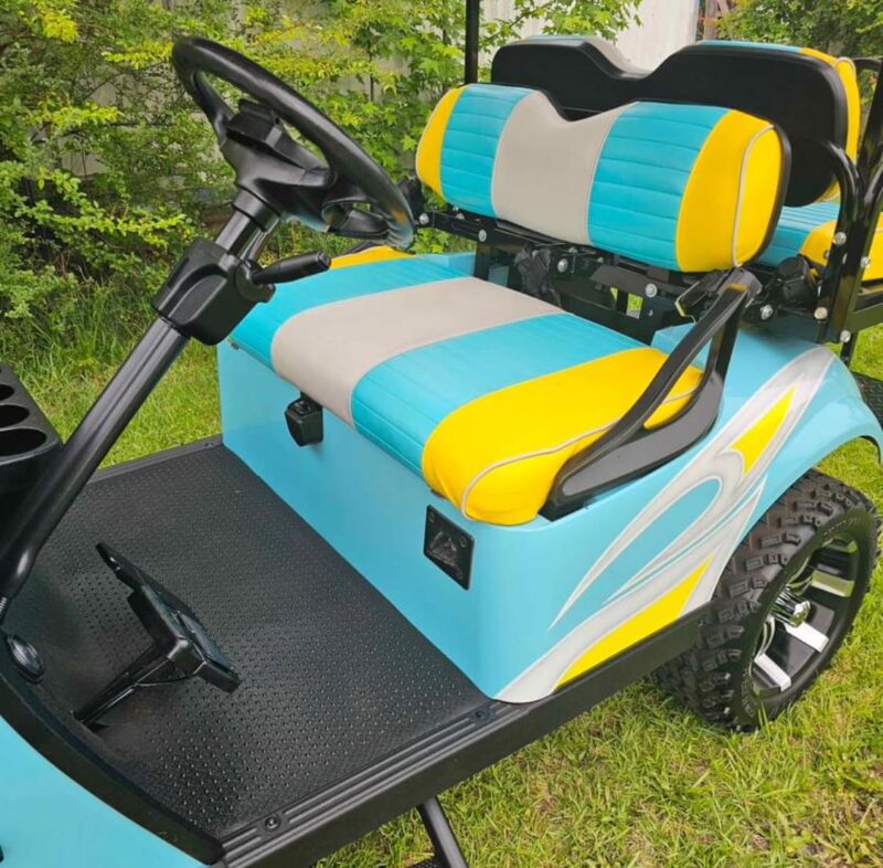 2009 EzGo 48VOLT Modified 4 Seater Golf Cart - Image 4
