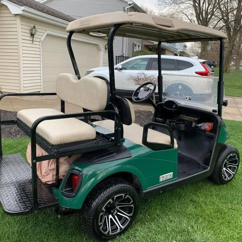 BLUE Gas Ezgo RXV Golf Cart - Image 4