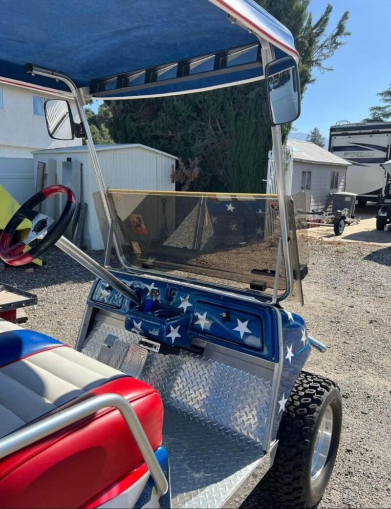 American made Club Car Electric Golf Cart. - Image 6