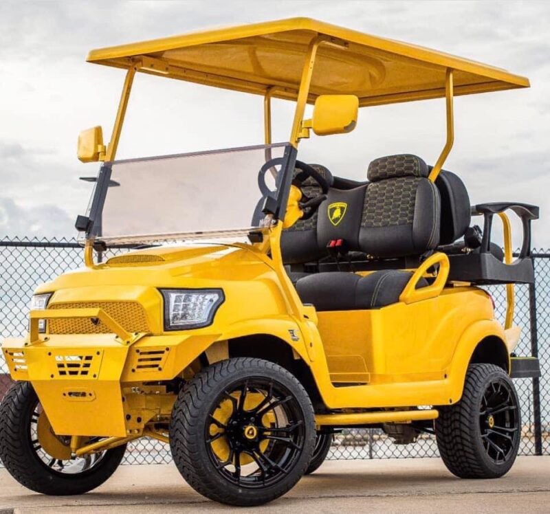 Used 2017 48V street legal Lamborghini cart