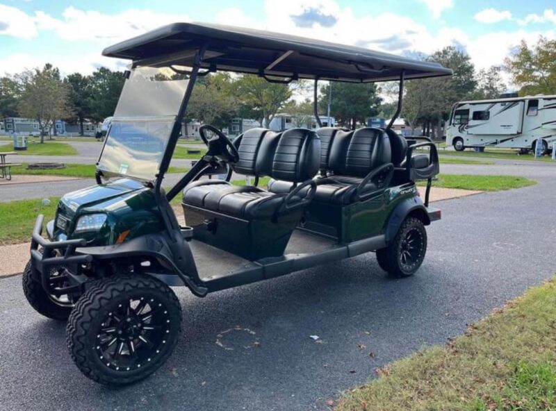 2022 Club Car Onward HP 6 passenger (Jade green w/ black seats) - Image 11