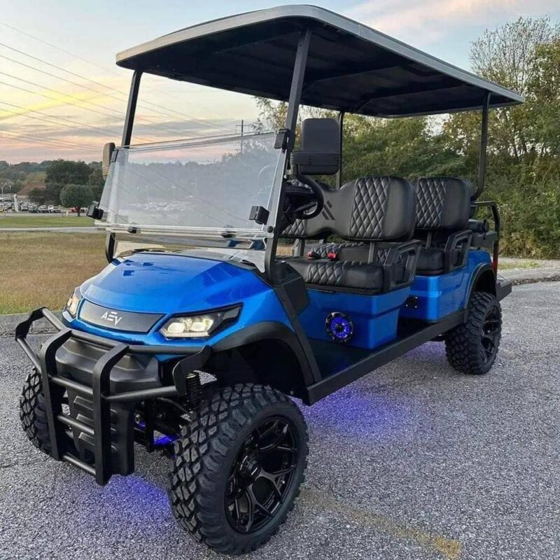 Blue Evolution D5 Ranger 6 seater Golf Cart - Image 5