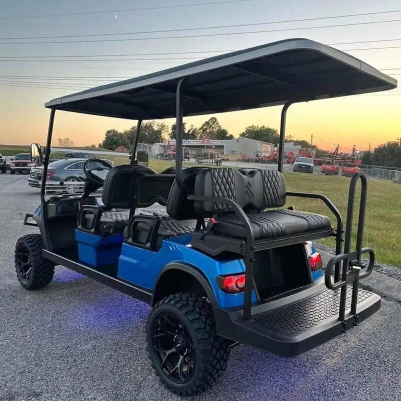 Blue Evolution D5 Ranger 6 seater Golf Cart - Image 3
