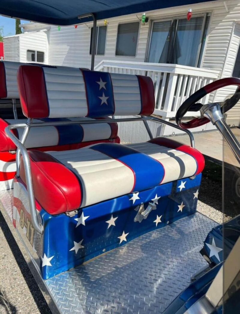 American made Club Car Electric Golf Cart. - Image 4